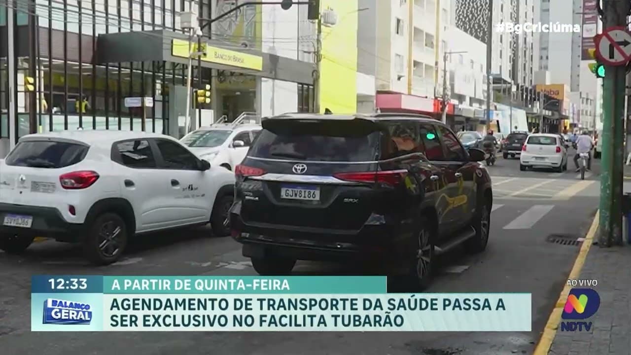 Transporte da saúde passa a ser agendado no Facilita Tubarão