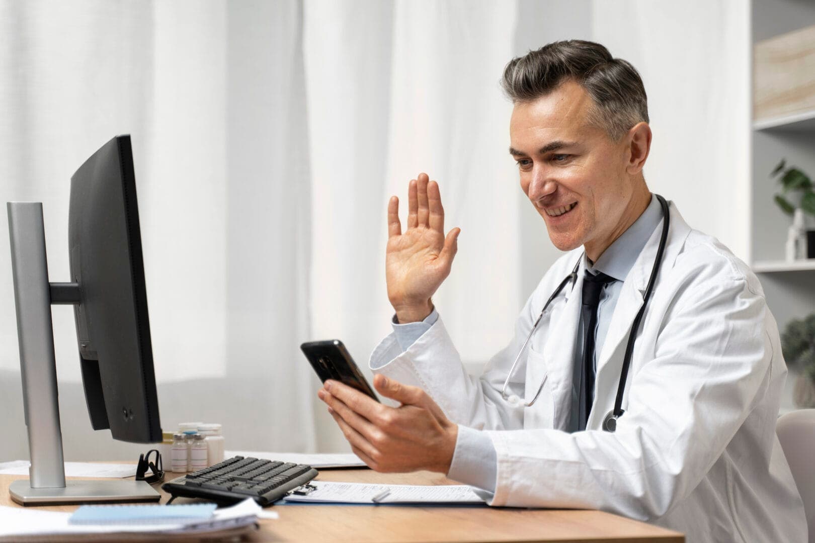 Tubarão realiza mais de três mil consultas ao mês através da telemedicina