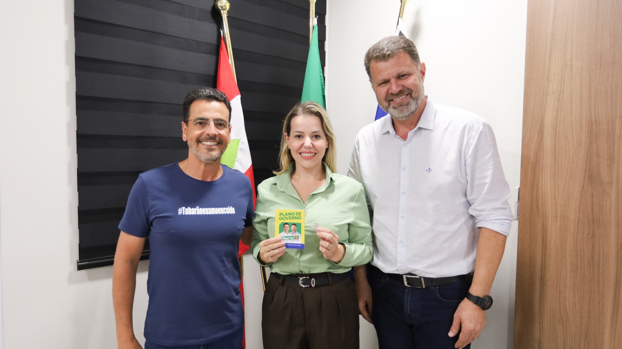 Patrícia Marcon assume interinamente a Secretaria de Saúde - Prefeitura de Tubarão