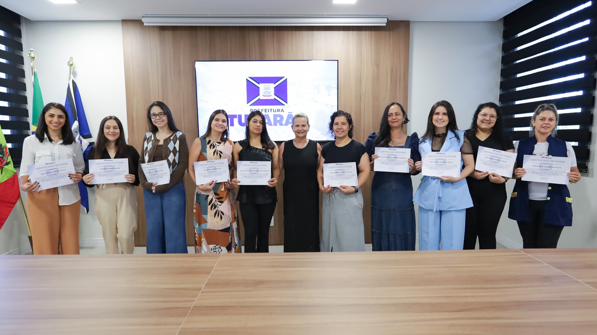 Prefeitura empossa novos professores efetivos da Rede Municipal de Ensino - Prefeitura de Tubarão