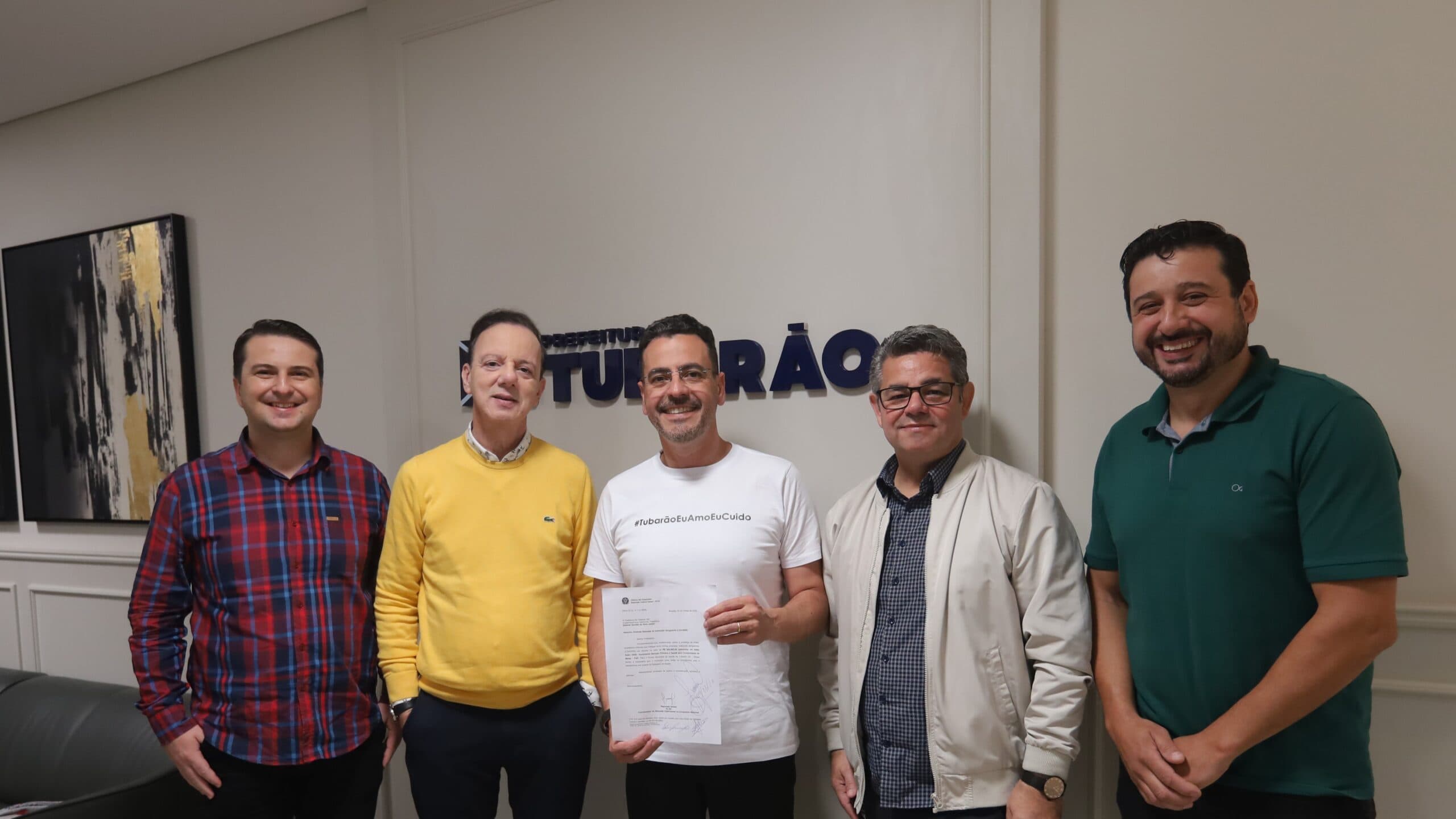 Deputado destina R$ 600 mil para saúde do município - Prefeitura de Tubarão