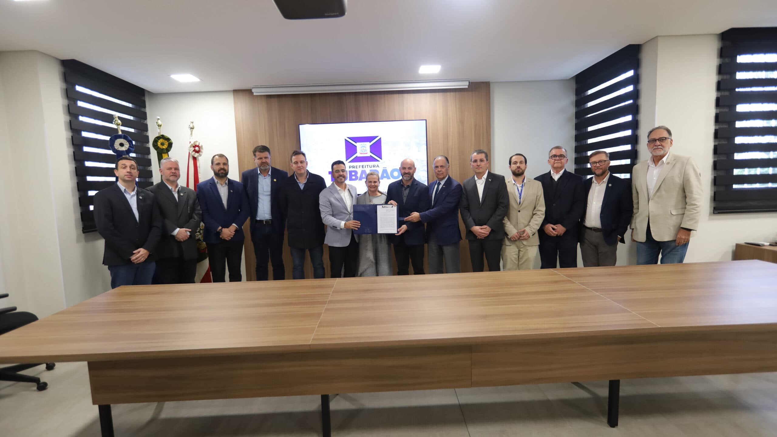 Tubarão avança na construção da Escola SESI com doação de terreno municipal à FIESC