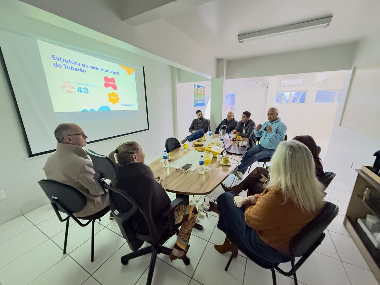 Vereadores gaúchos visitam Tubarão para conhecer modelo de educação especial e inclusiva