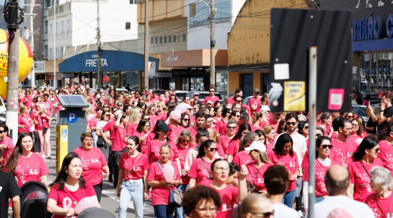 Tubarão realiza Caminhada Outubro Rosa neste sábado (24) - Prefeitura de Tubarão