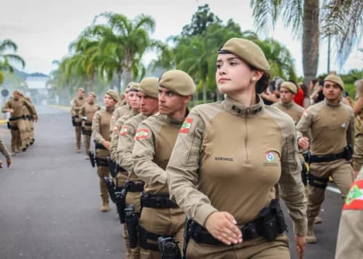 Polícia Militar reforça segurança no Sul de SC com 80 novos agentes temporários