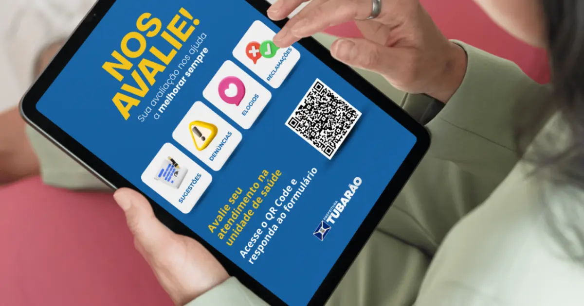 Saúde de Tubarão implanta avaliação por QR Code nas unidades