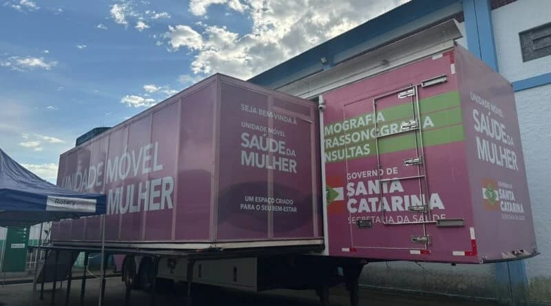 Tubarão amplia acesso à saúde da mulher com unidade móvel e mais de 2.500 exames gratuitos
