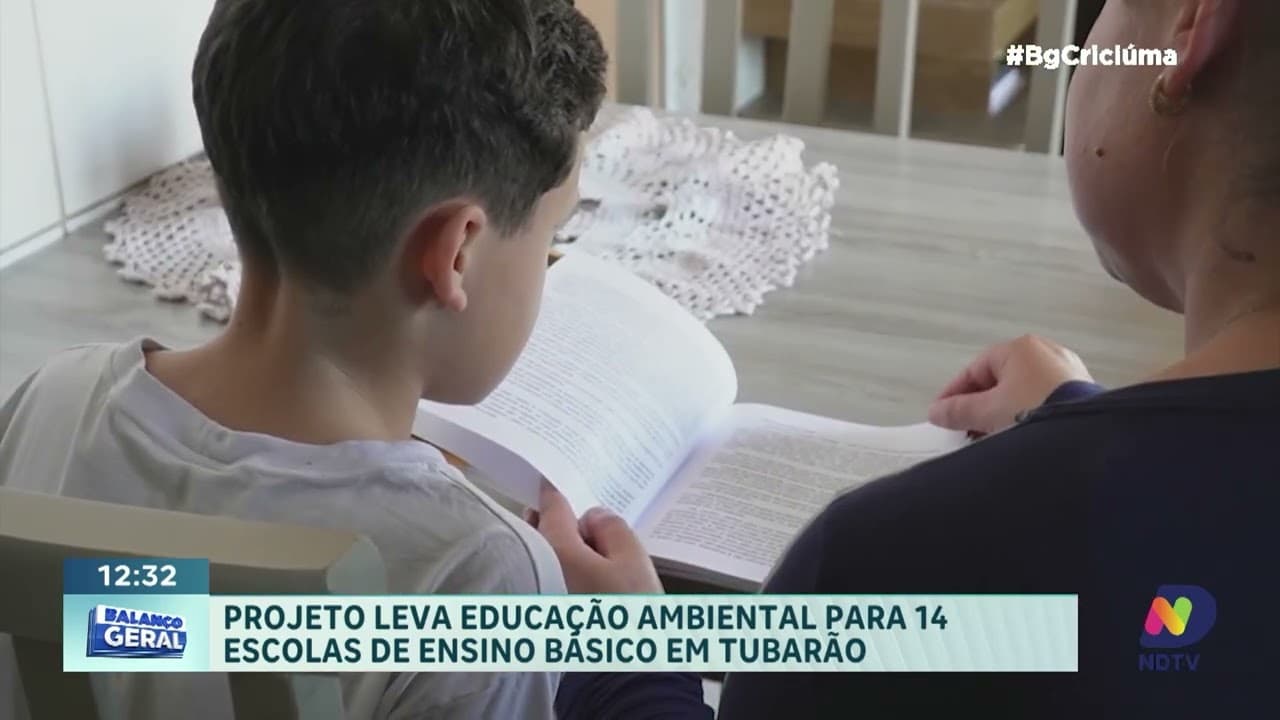 Tubarão amplia educação ambiental em escolas municipais