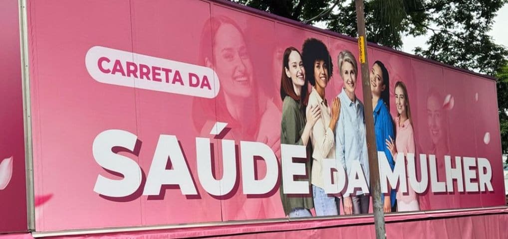Tubarão recebe unidade móvel para 2,5 mil exames de mama gratuitos